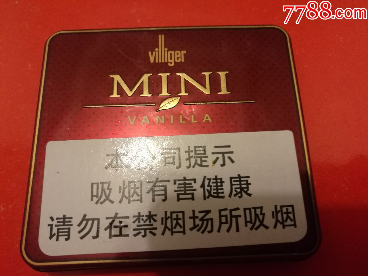 MINI德国威力加迷你香草雪茄烟10支装铁盒_烟标_冯科商店【7788收藏__收藏热线】