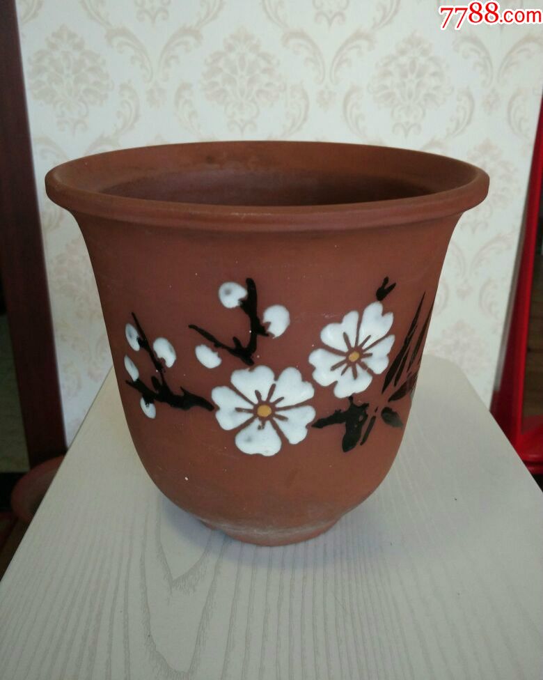 70年代南泥花盆非常精美