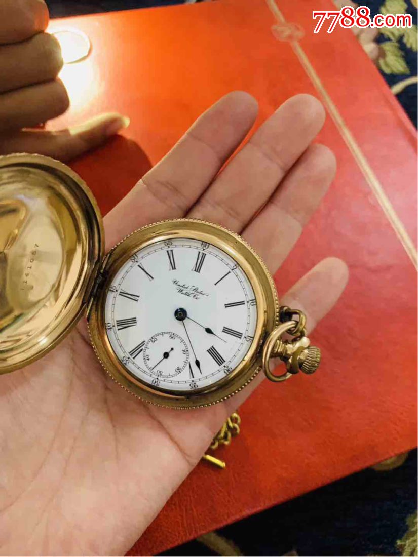 沃尔瑟姆埃尔金汉密尔顿包金怀表