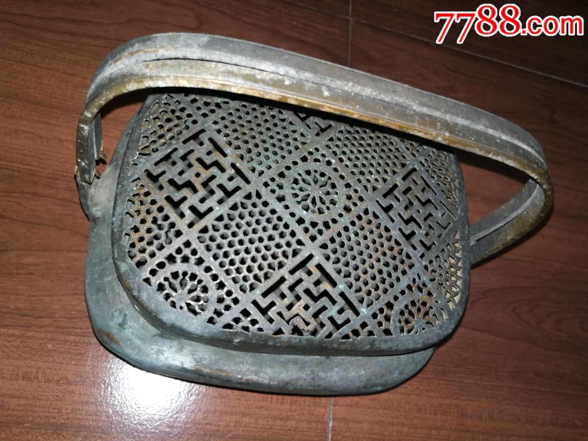 工艺一流明代红铜手炉