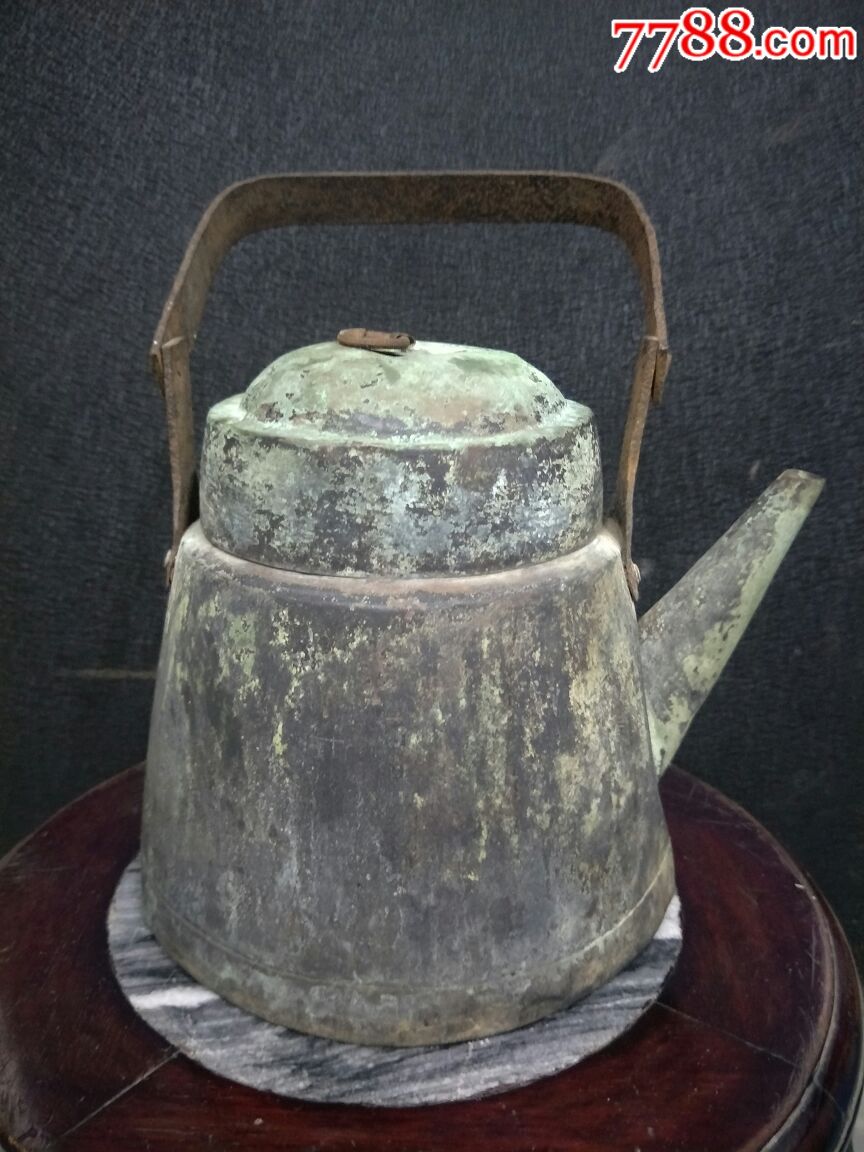 民国老铜壶!