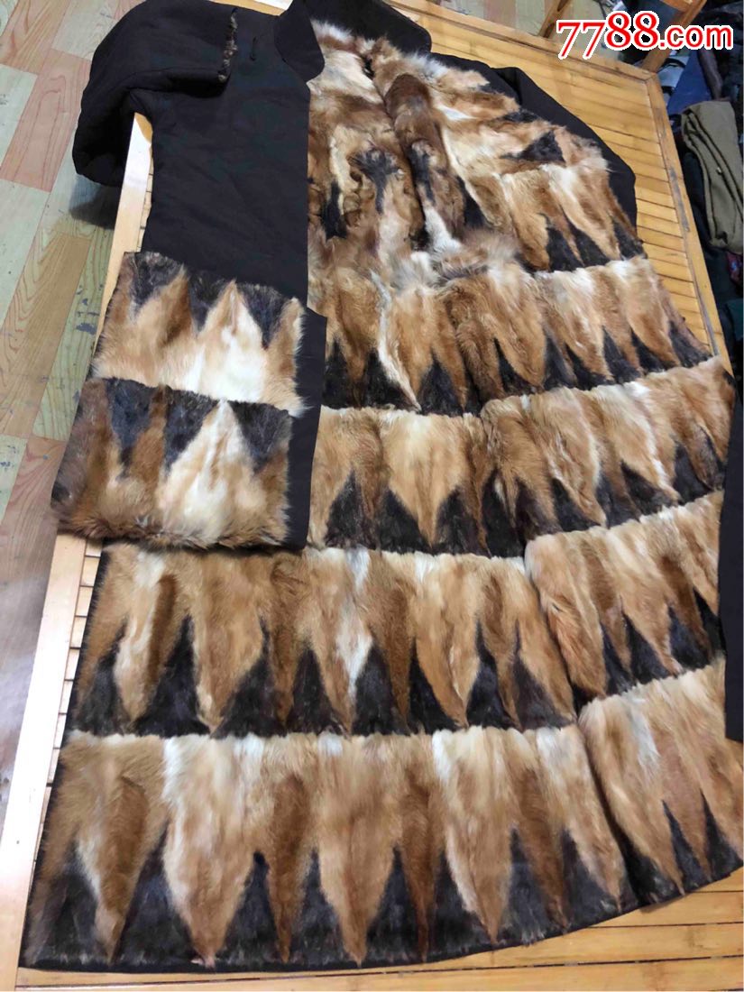 美品民国胡诌火狐狸腿男人长袍