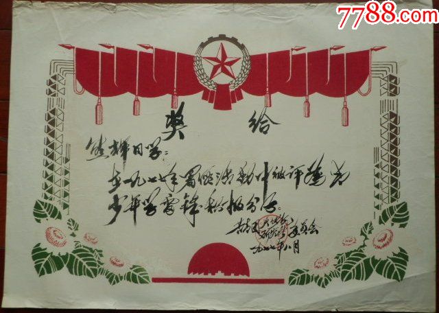 1977年共青團天氣研究所委員會