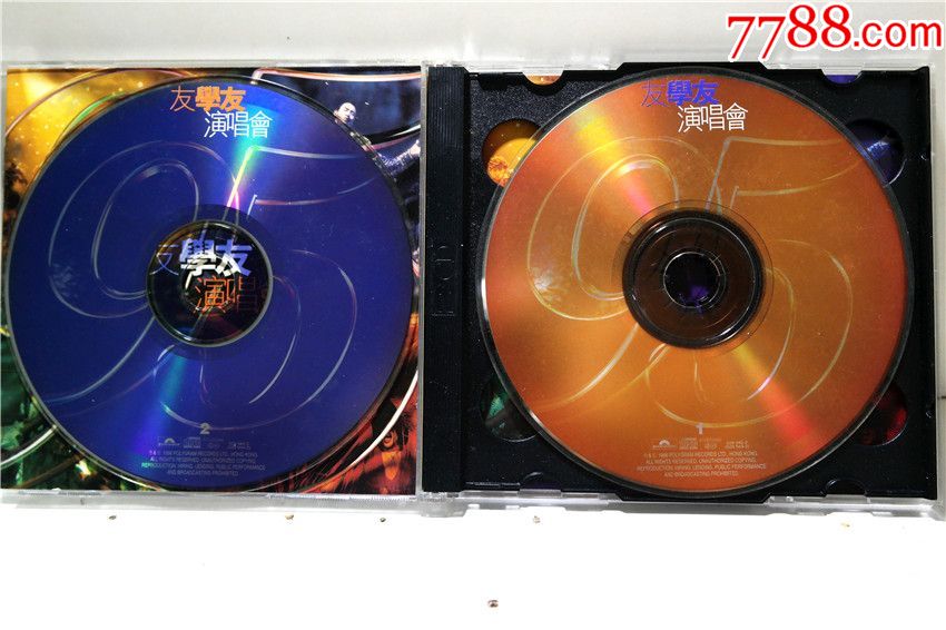 张学友95友学友演唱会*版2cd94新
