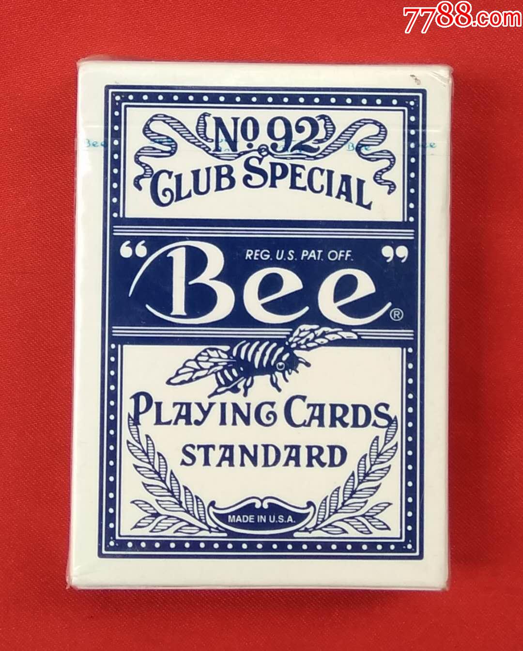 美国蜜蜂扑克【未拆封!】