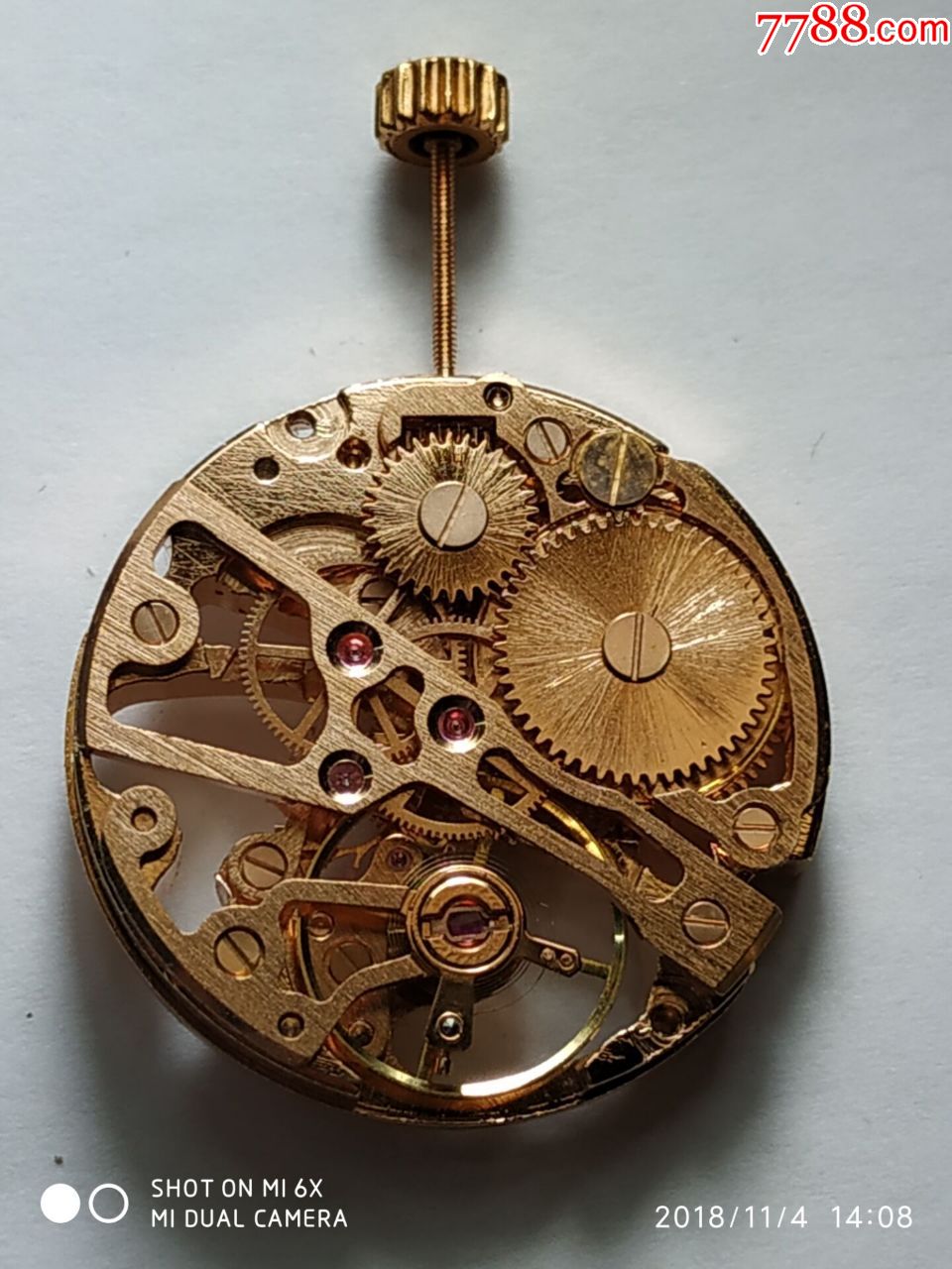 7120机芯玫瑰金色漂亮