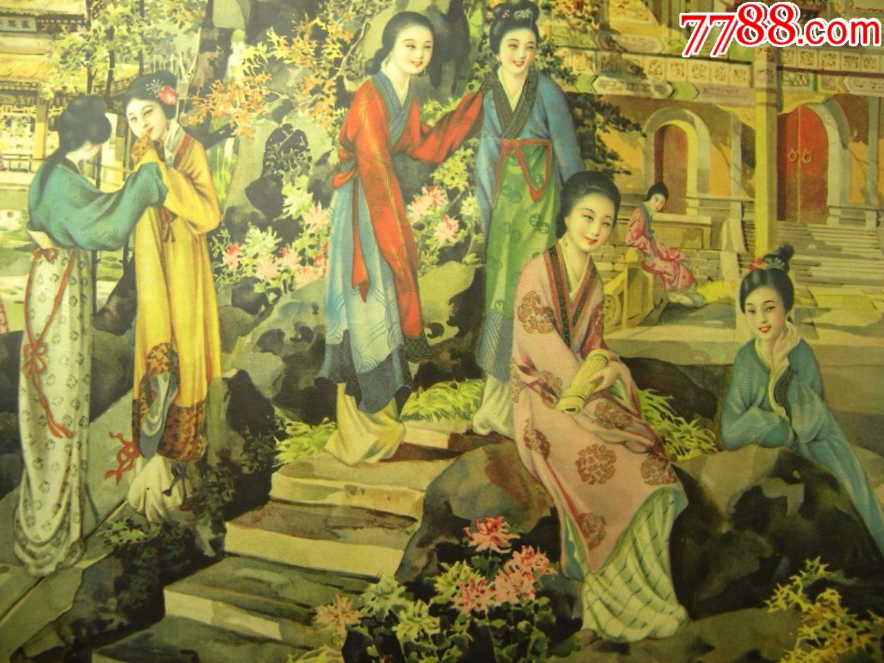 惊艳㊣■窈窕淑女●【大观园十二金钗图】●■民国名