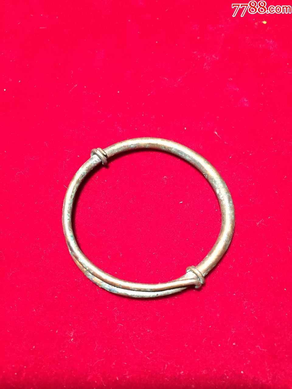 白铜手镯,清末民初