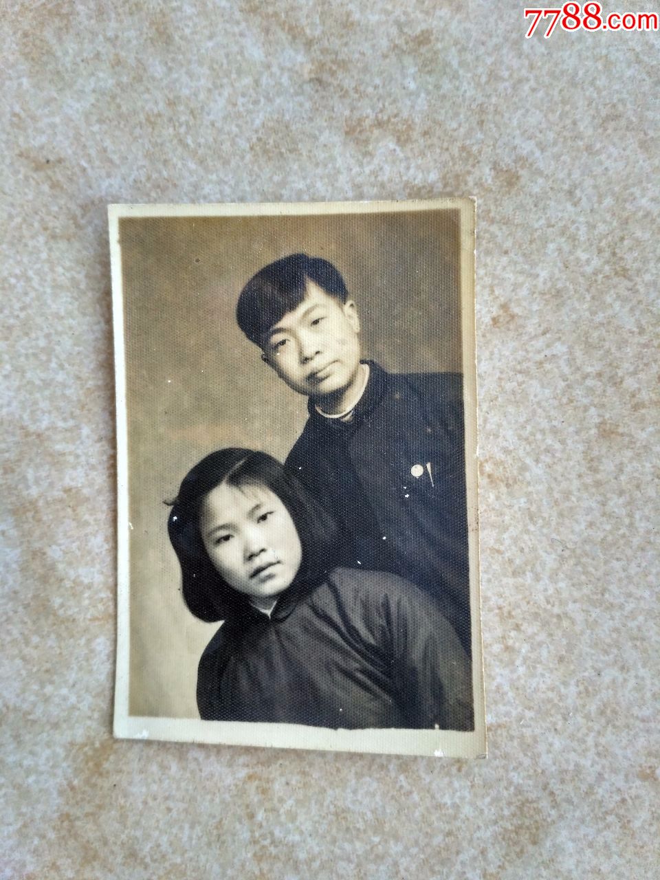 老照片:夫妻合影