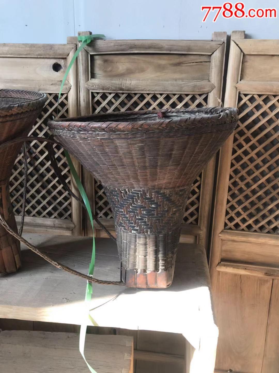 清代背篓包老保真