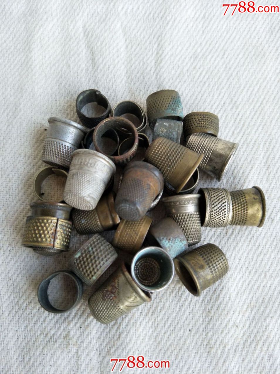 晚清民国老顶针30个