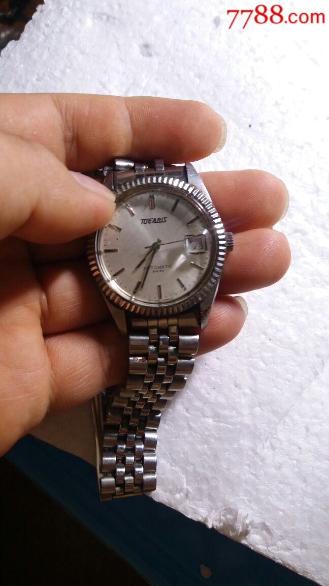 瑞士古董表tugaris得其利是,机芯保存完美