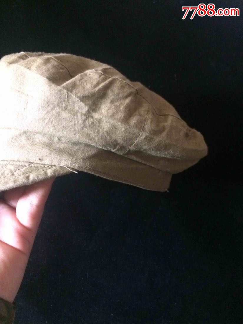 50式解放帽少见好品老军帽含帽徽