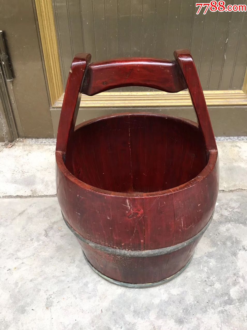 民国柏木提桶_木桶/木盆_碧华堂【7788收藏__收藏热线】
