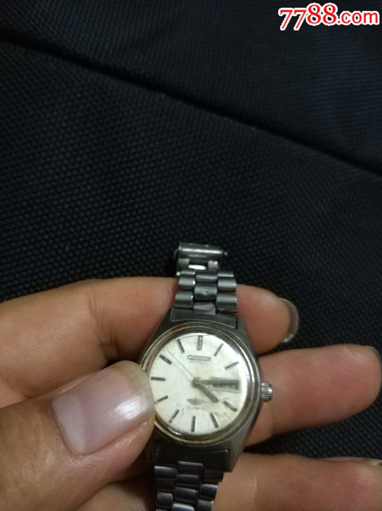 西铁城全自动双历机械女表6651机芯