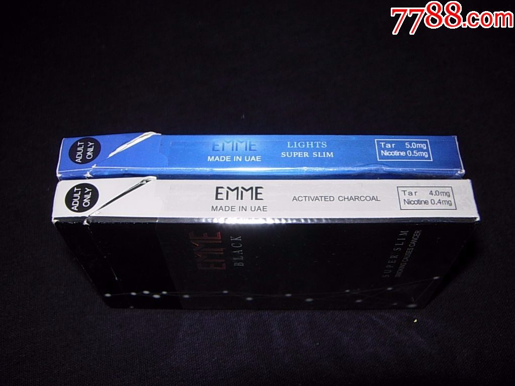 emme爱美----黑色蓝色----2种---细支