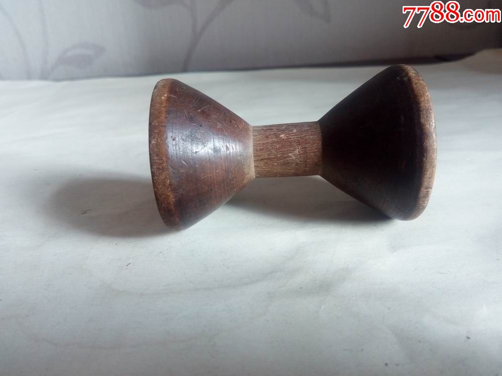 老物件-木制缠线轴