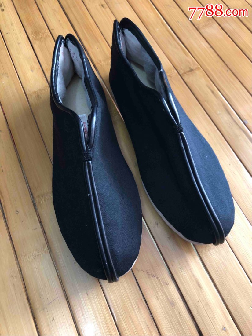 内联升礼服呢面老北京千层底鞋