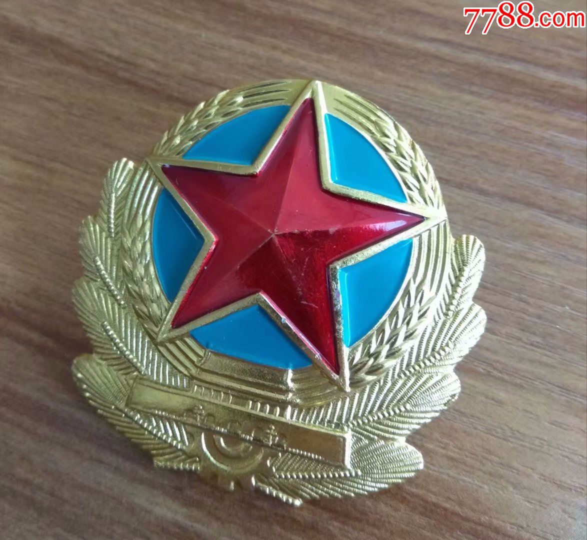 87志愿军-60.0000元-se62725331-7788帽徽收藏