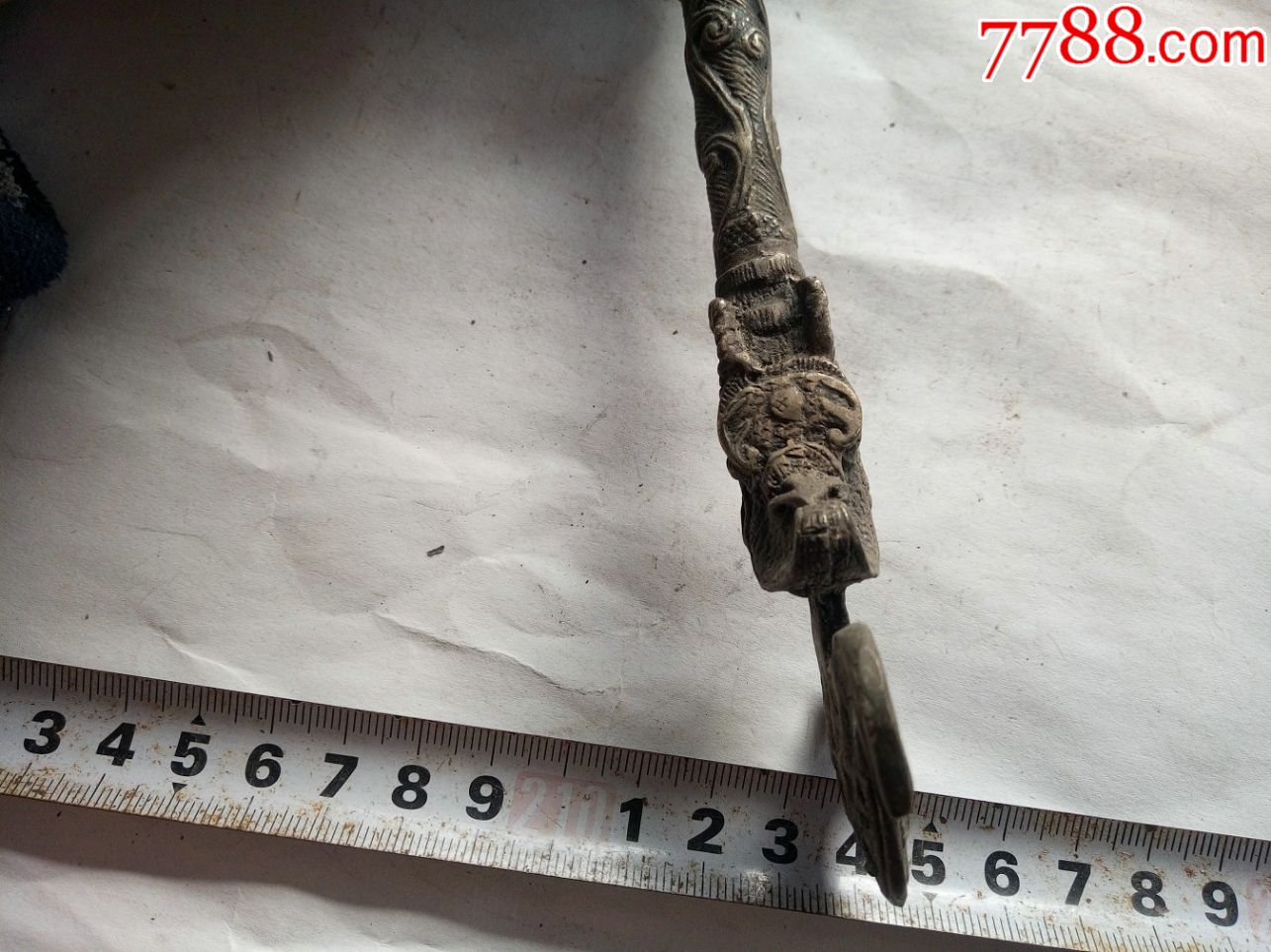 纯铜精美降魔铲