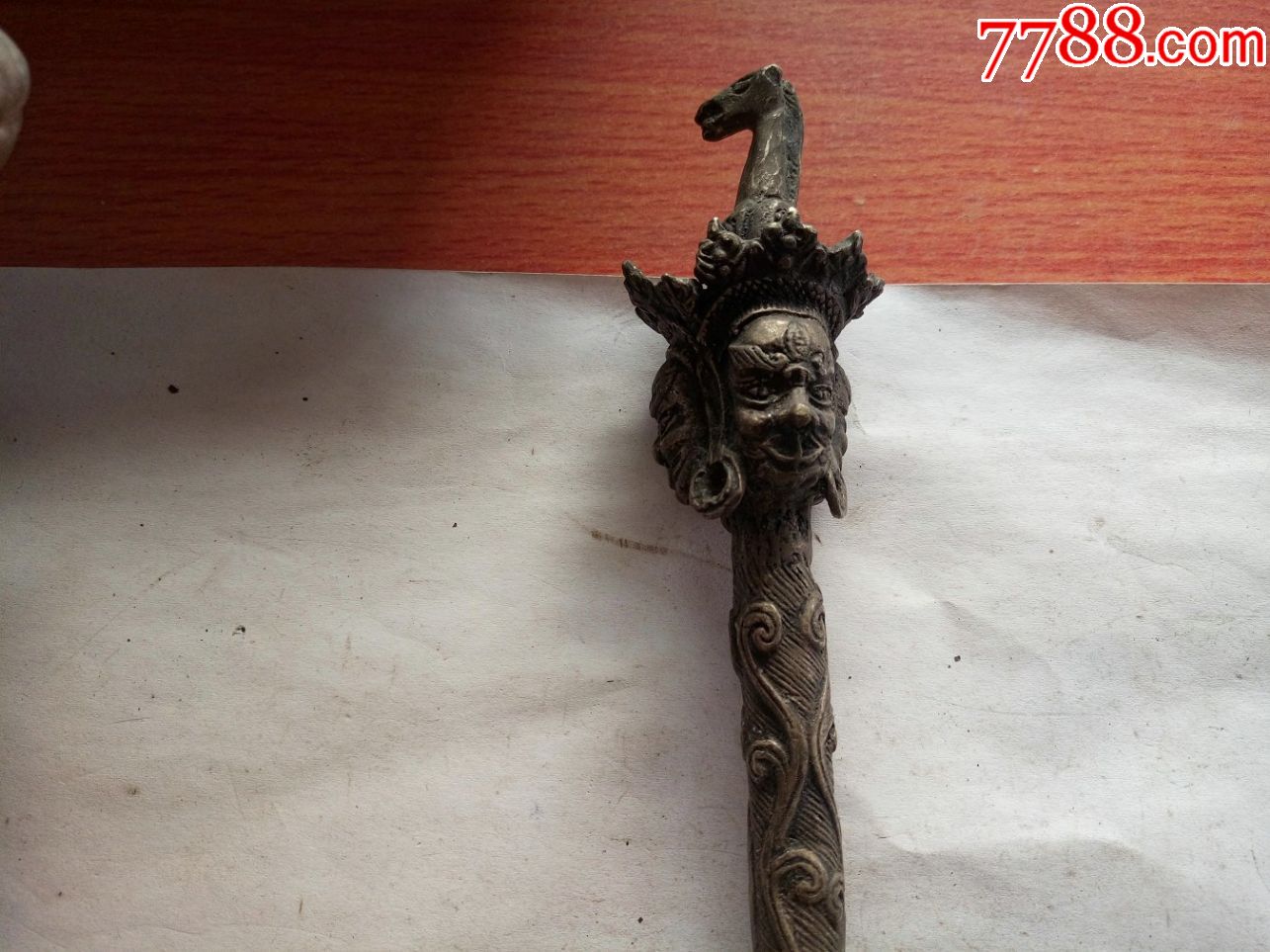 纯铜精美降魔铲