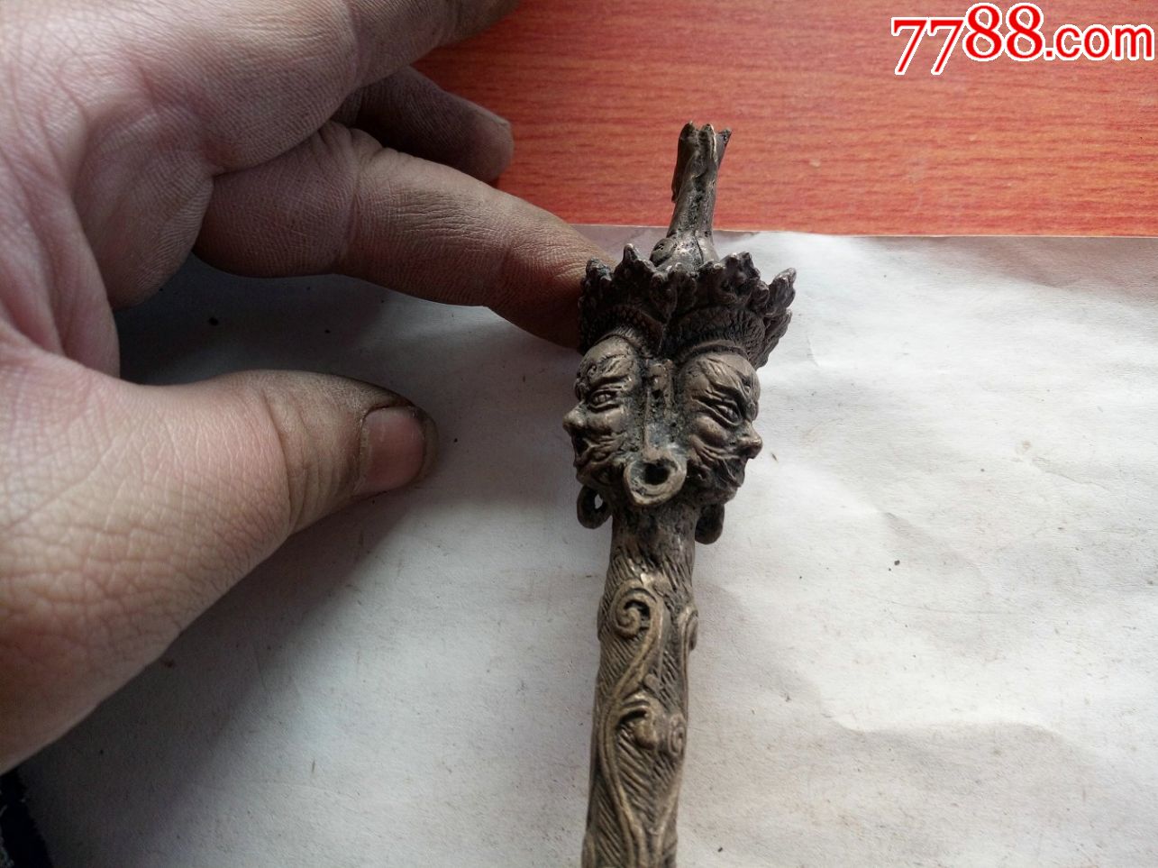 纯铜精美降魔铲