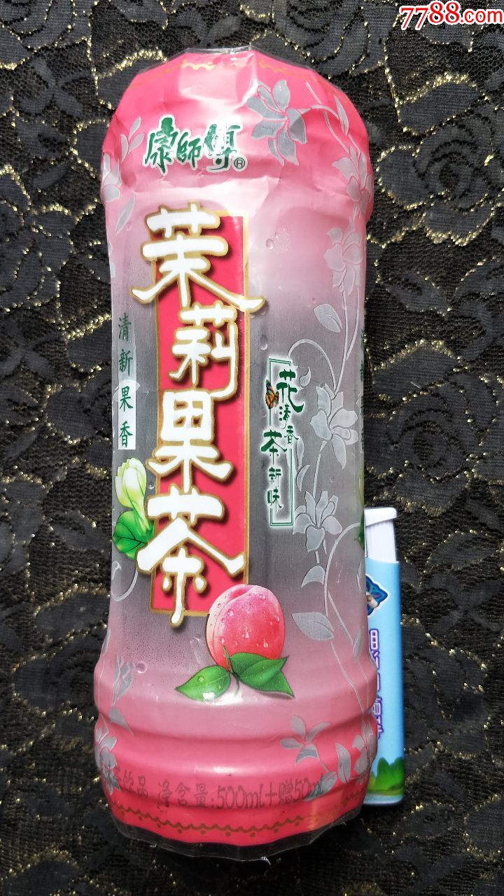 瓶標收藏康師傅茉莉果茶普通文字裝