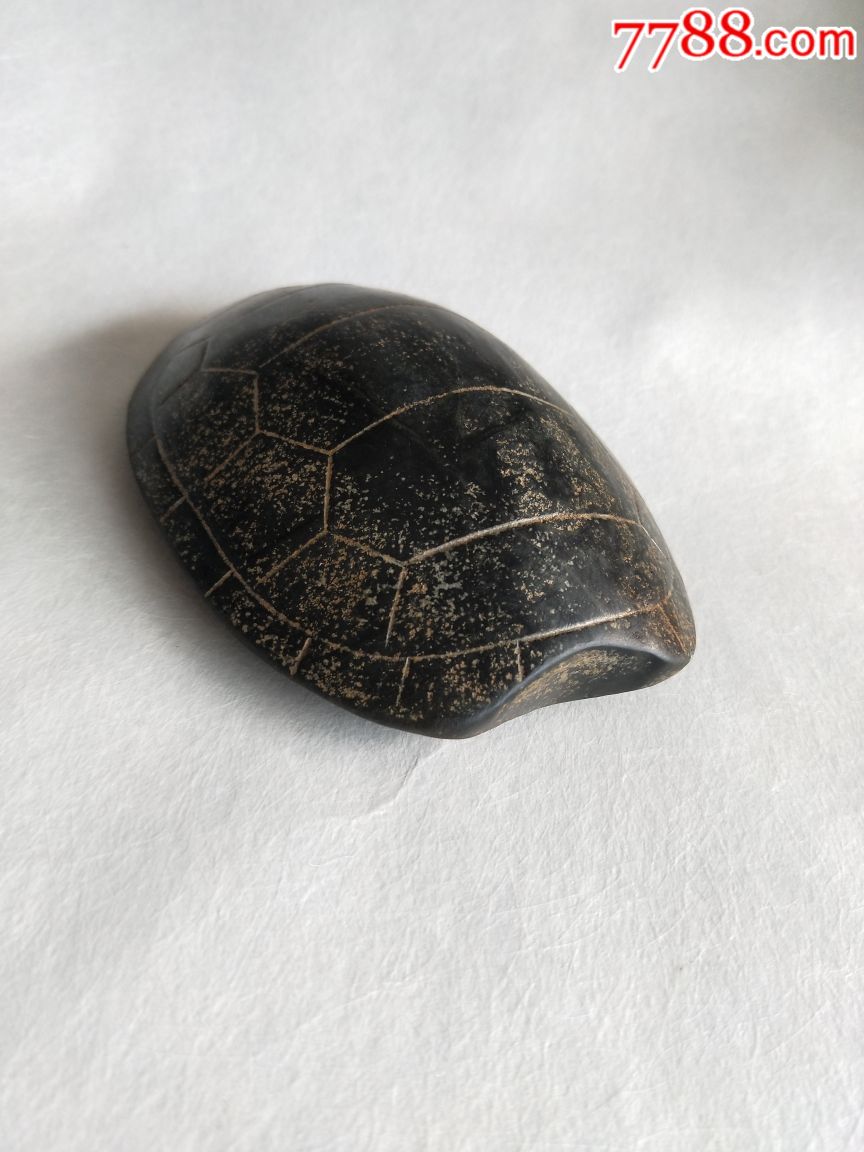 黑皮玉高古玉玉龟壳