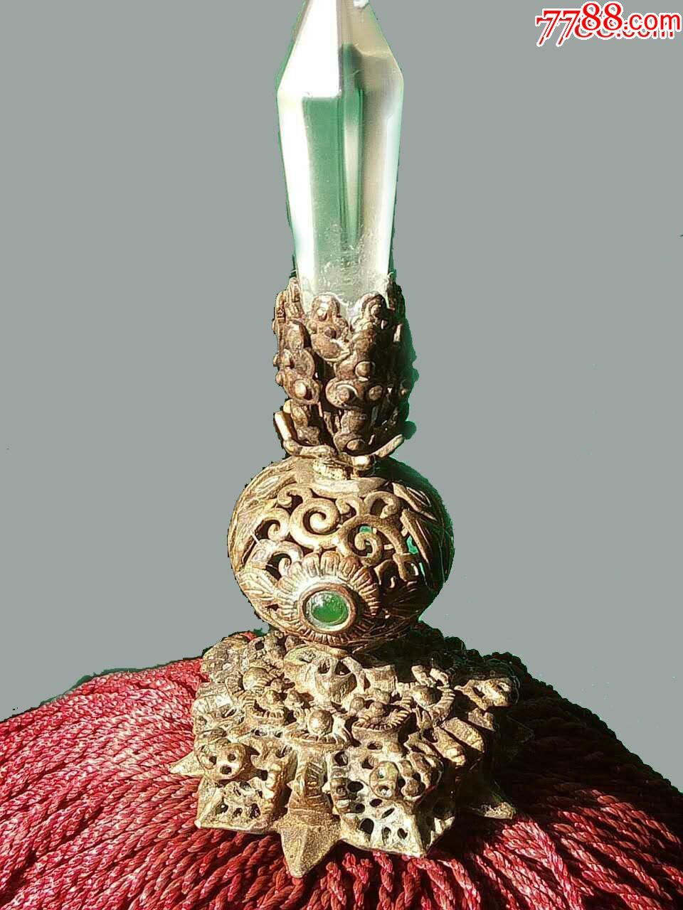 清代朝服冠-凉帽