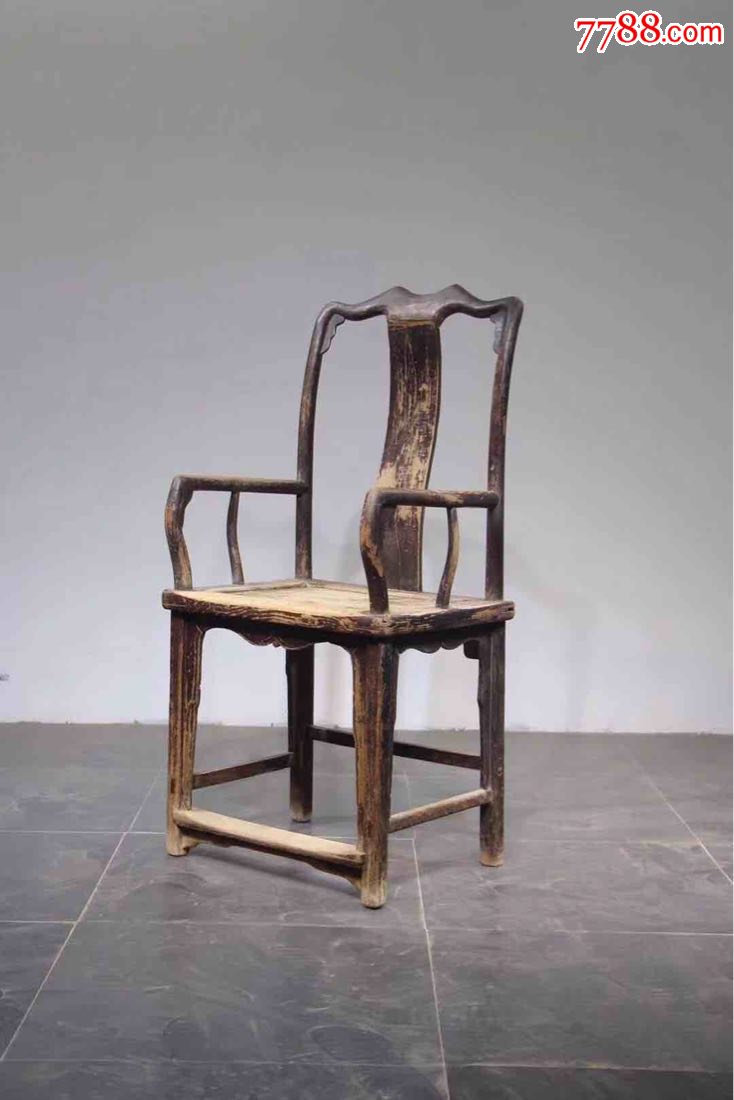 首页 零售 木椅/凳 >> 文房坐观～南官帽椅一对山西晋做老南官椅明式
