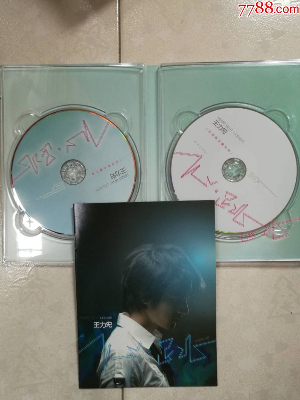 王力宏-心跳(台湾原版cd dvd)~全球限量庆功版亲笔签名
