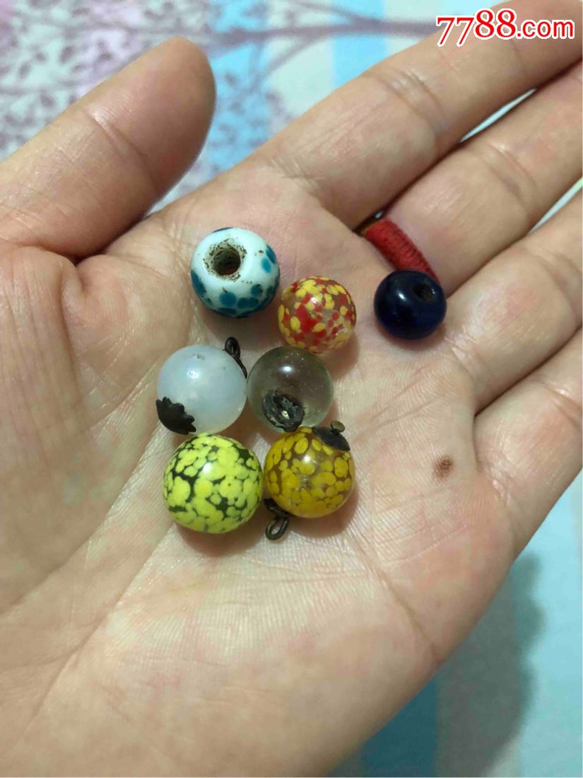 漂亮的琉璃珠子