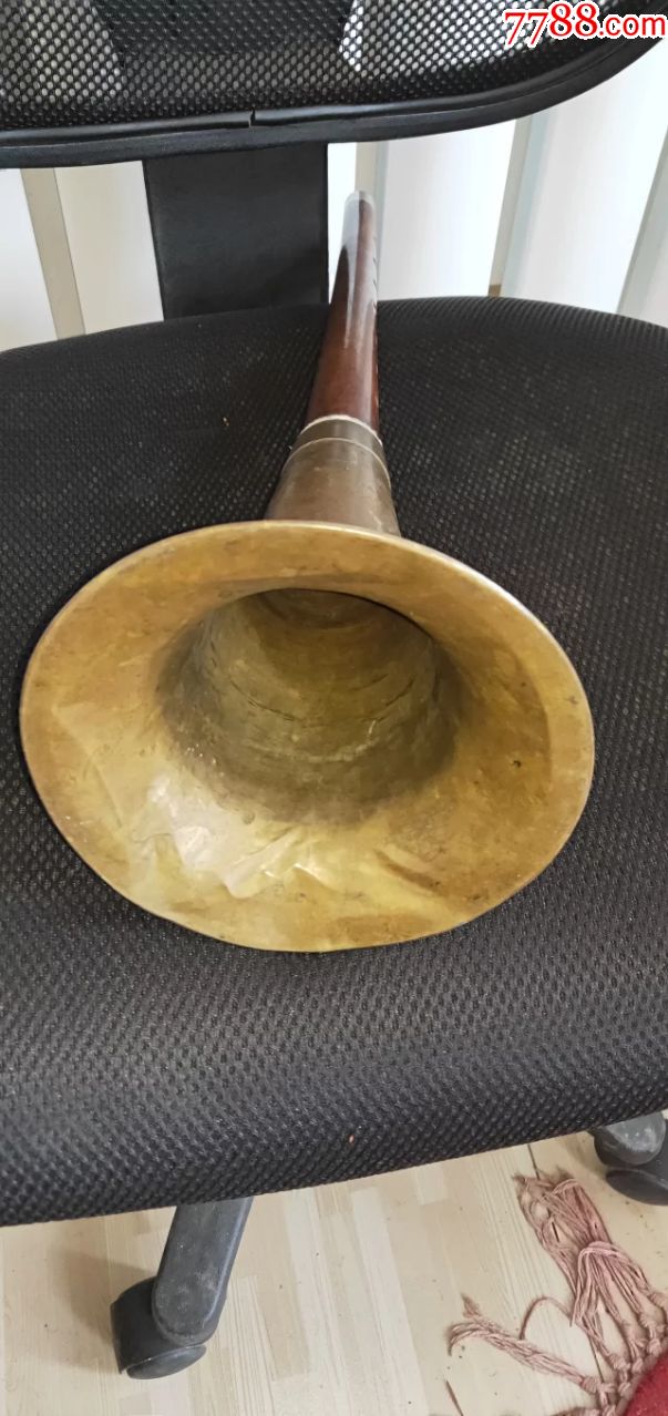 清代老海南黄花梨(大唢呐)尺寸47-14公分