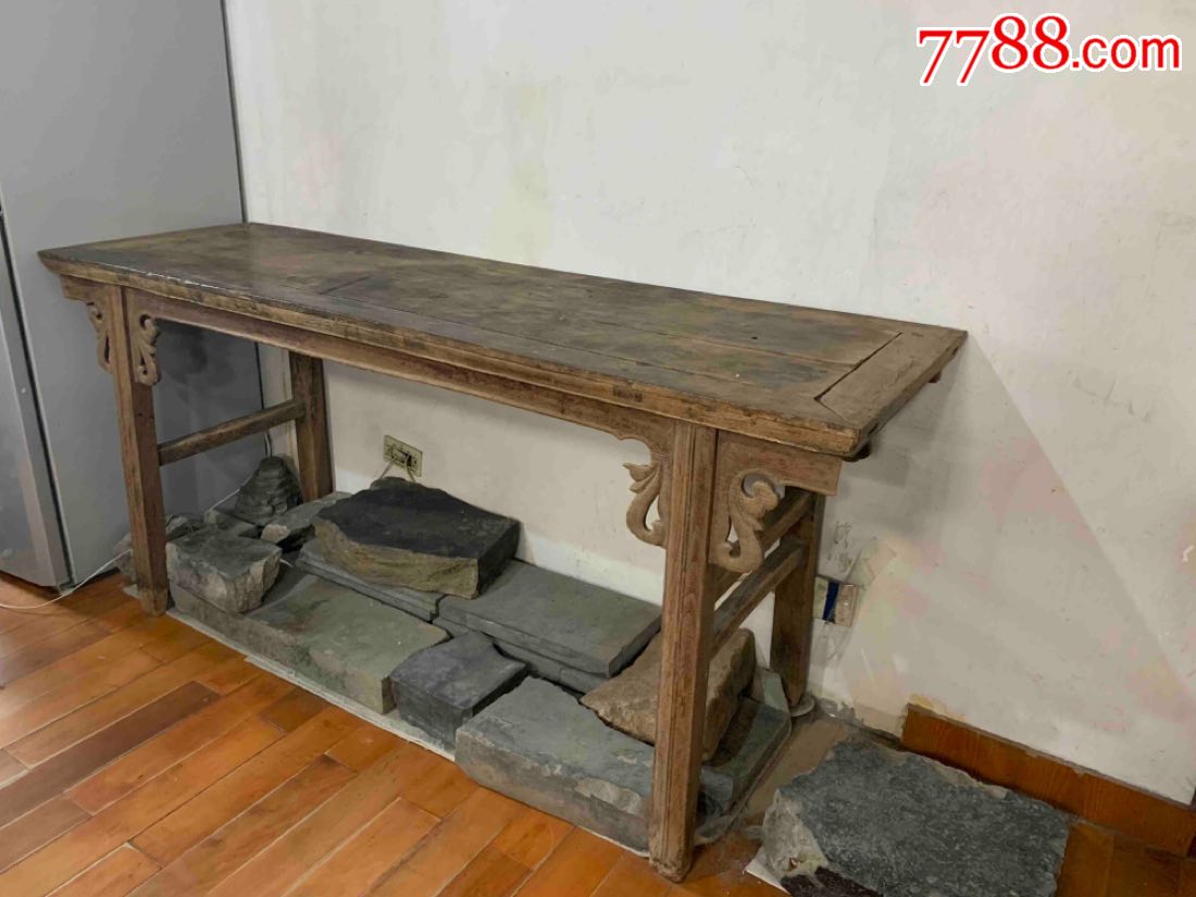 古董古玩收藏杂项清代长桌画案长案条桌桌子画桌明式