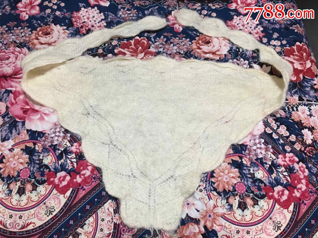 80年马海毛围巾三角巾怀旧收藏影视道具