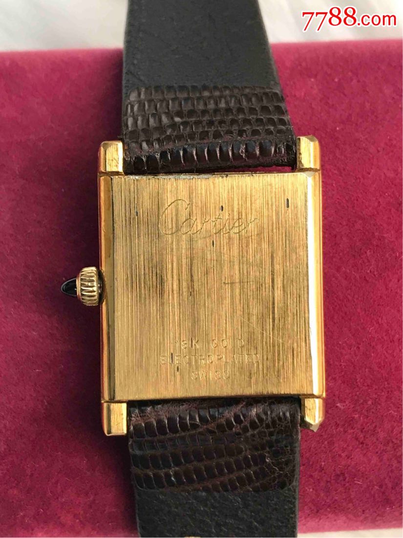 老式卡地亚手表图片图片