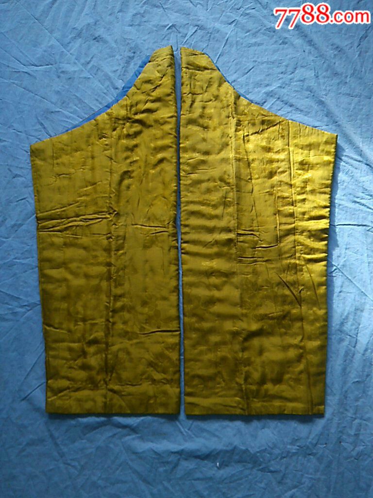 清代官服黄叉裤