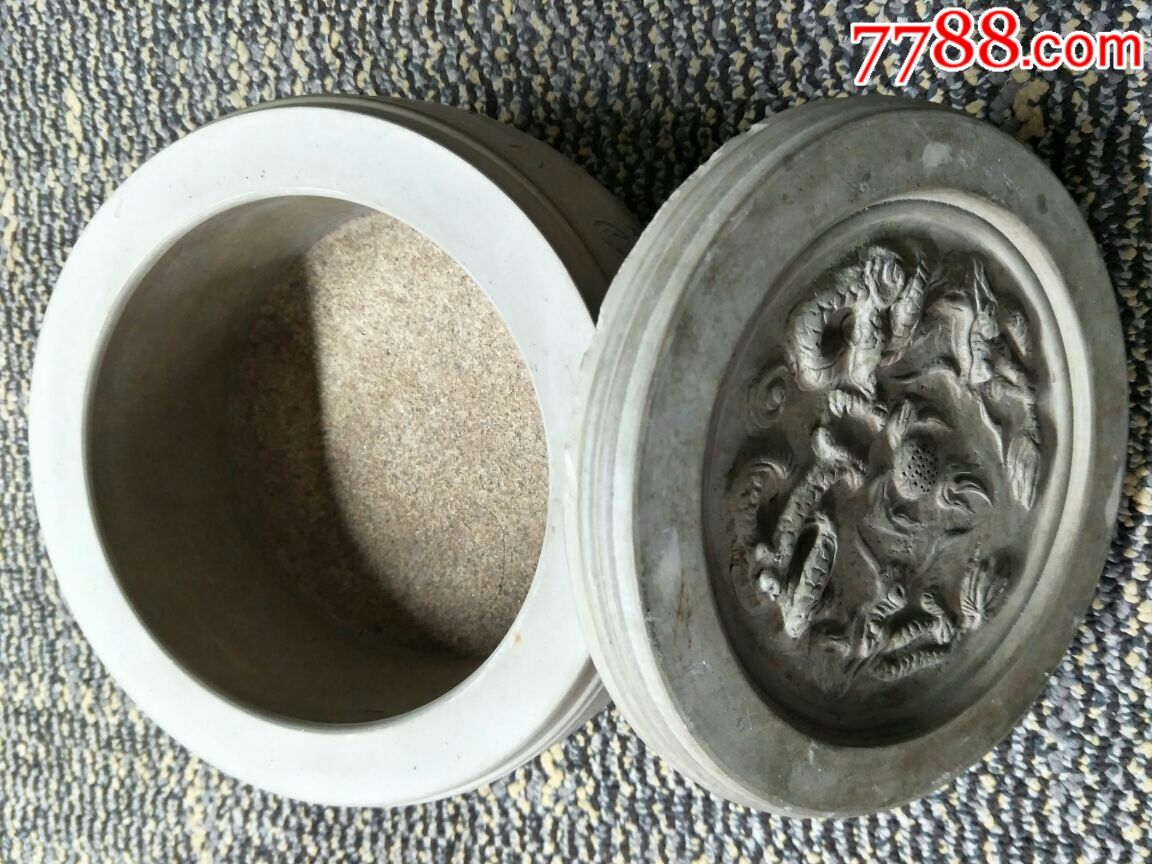 天津郭景生制澄泥蛐蛐罐(盆)