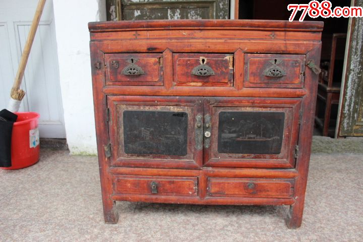 民国老旧家具老桌子小桌子小柜子老式电脑桌复古桌古装拍摄道具