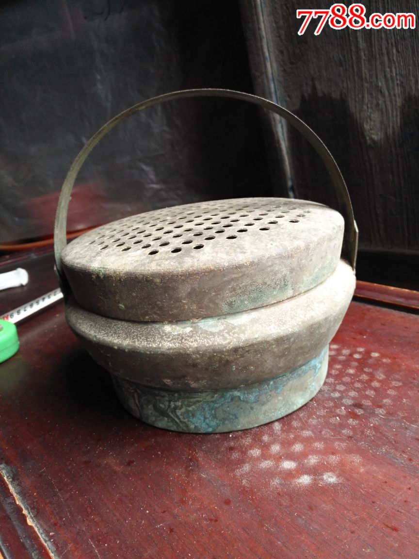 清民国大号铜手炉暖炉炭炉