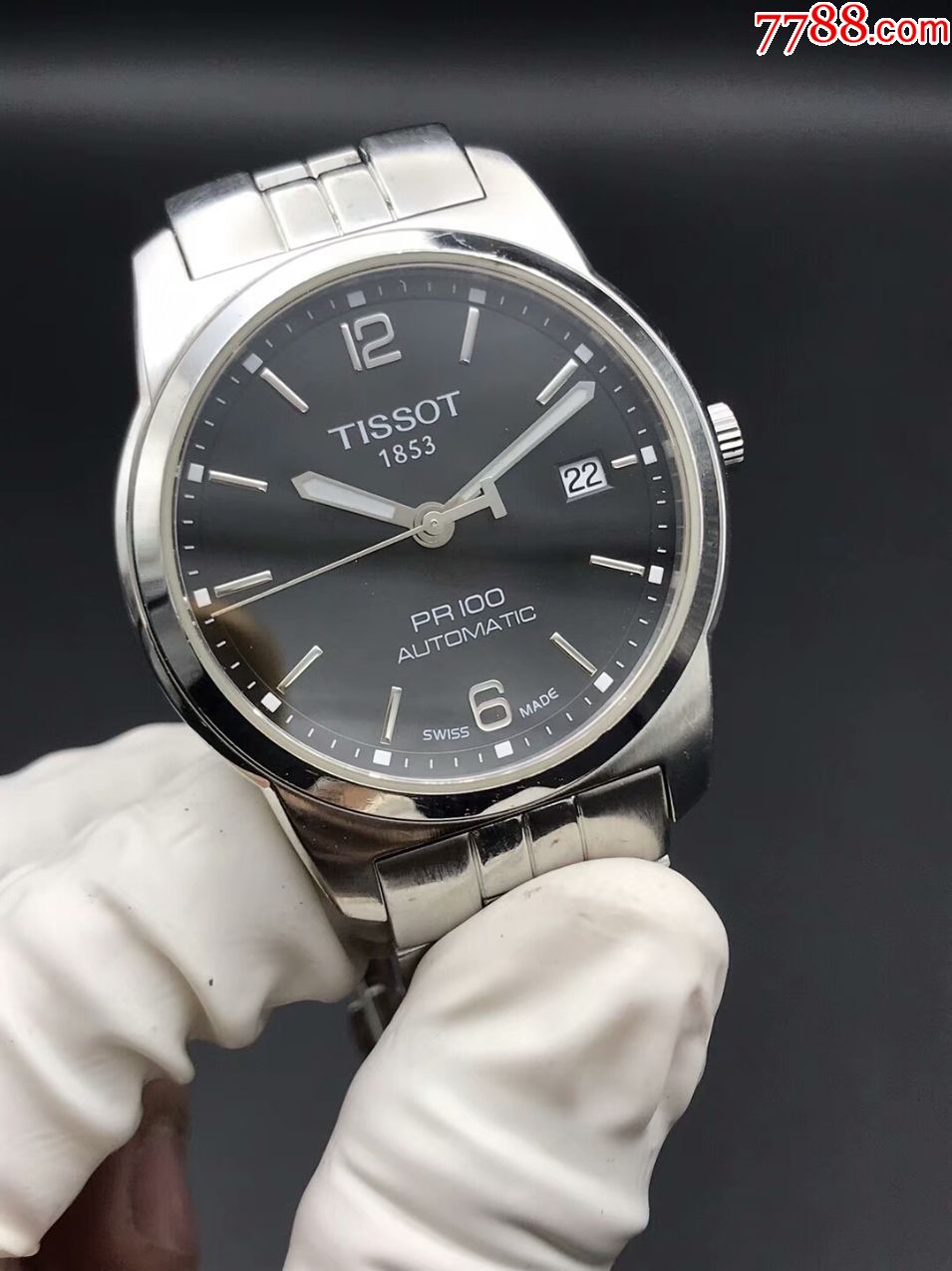 天梭pr100t049.407.11.057.00男表