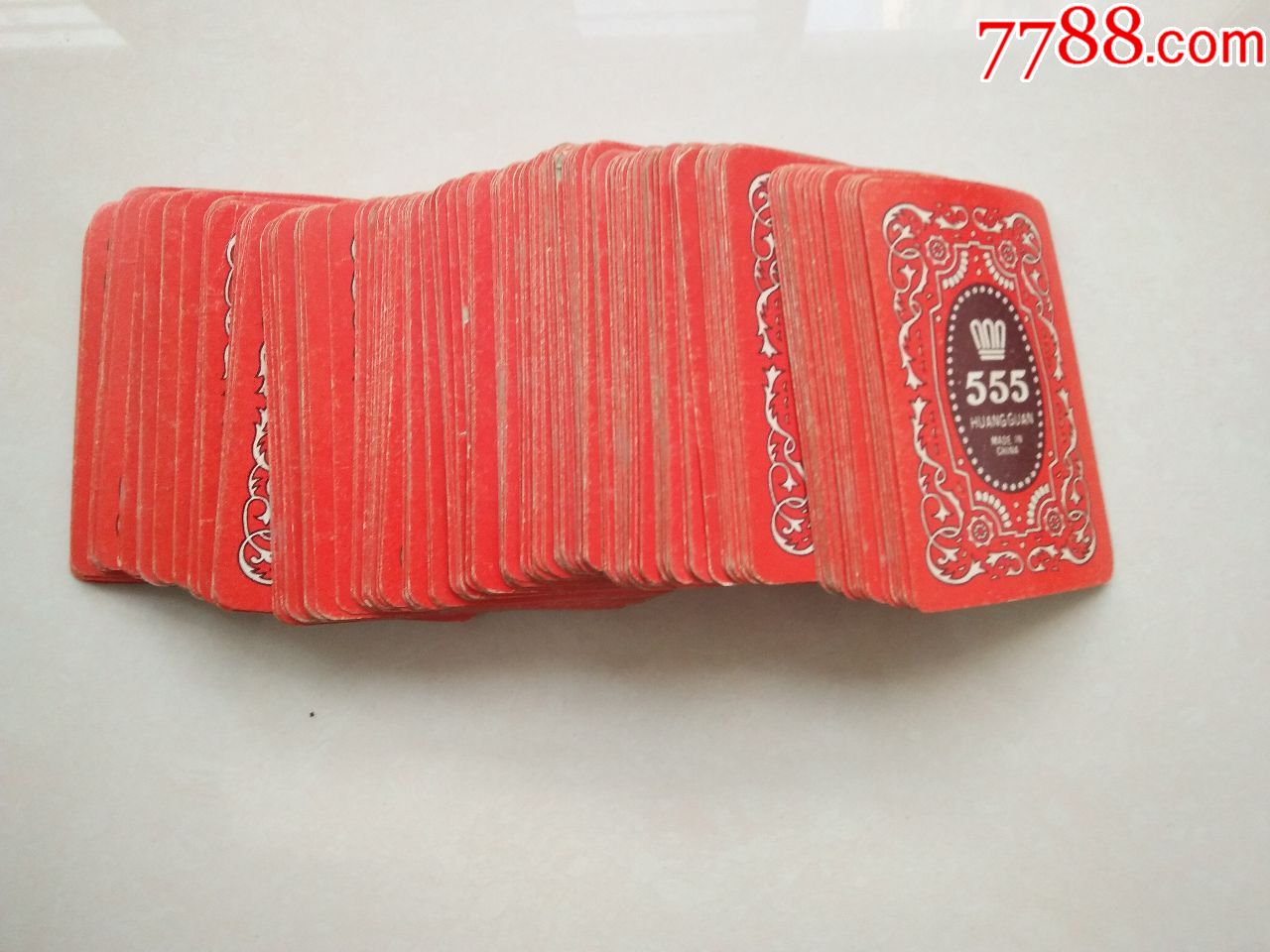 555皇冠扑克4副不全(存214张)_扑克牌_任城古玩收藏【7788收藏__收藏