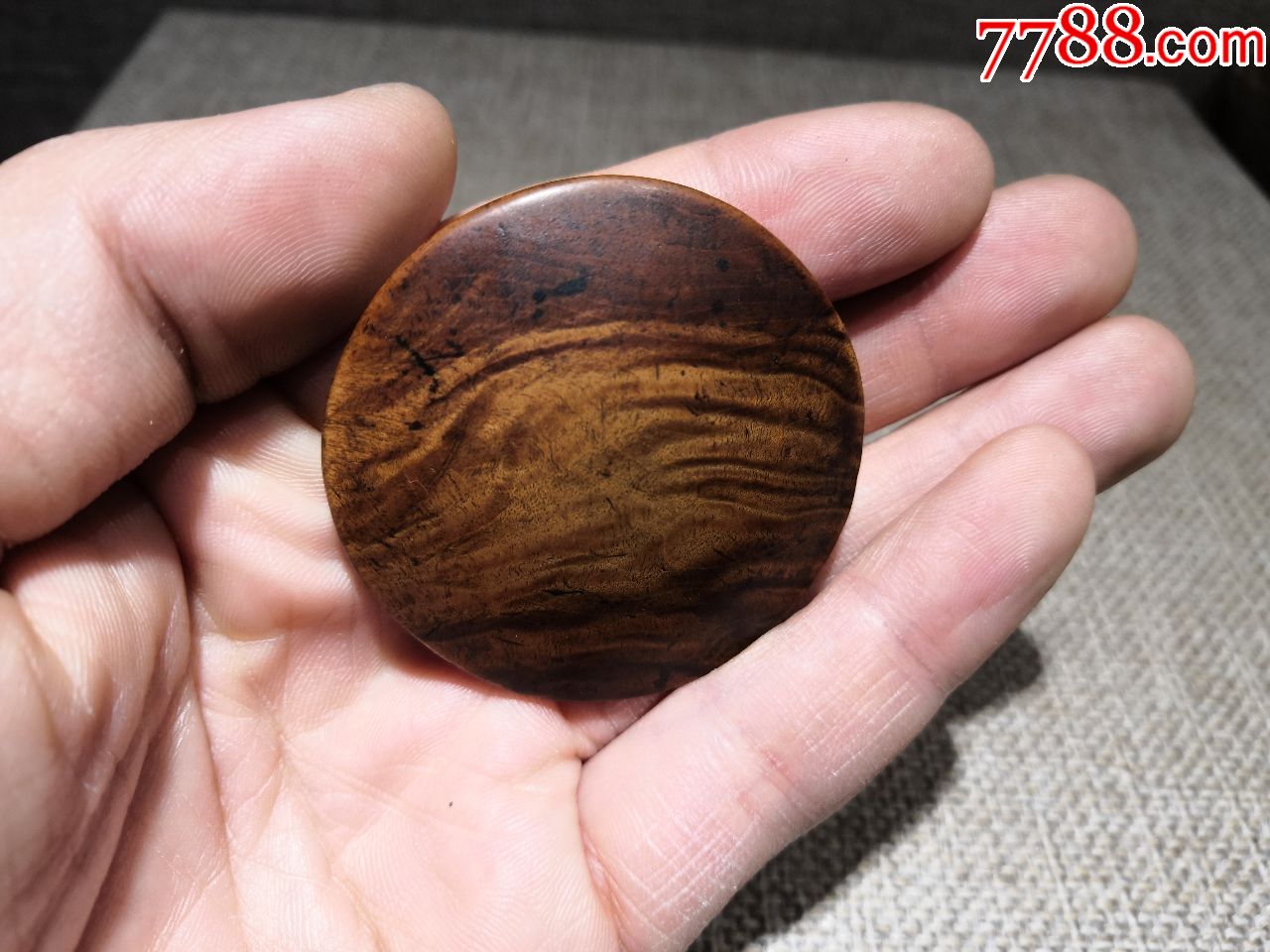 老挂件收藏民国时期老樱木挂件包老保真