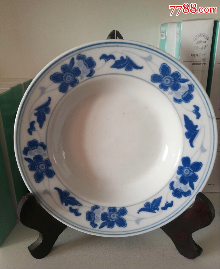七八十年代湖南醴陵产的盘子_青花瓷_第2张_7788瓷器