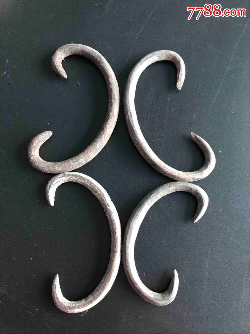 清代老家具上的铜环老物件.