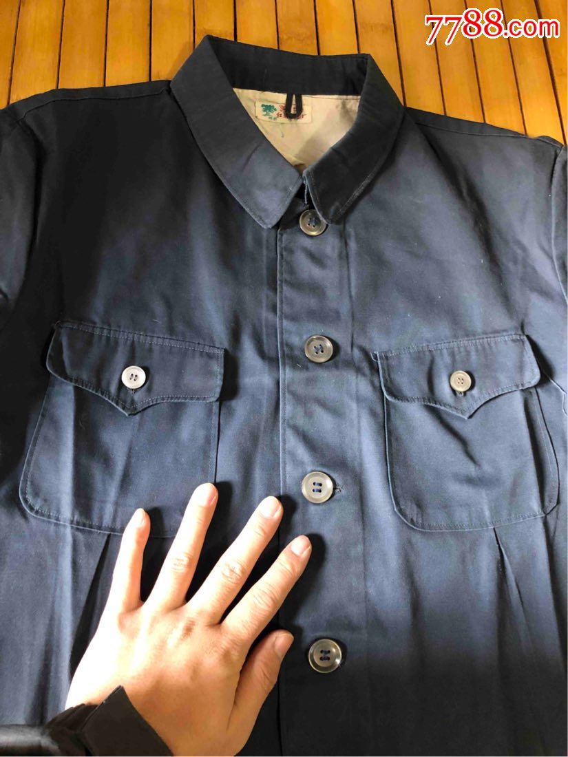 老式怀旧迪卡中山装