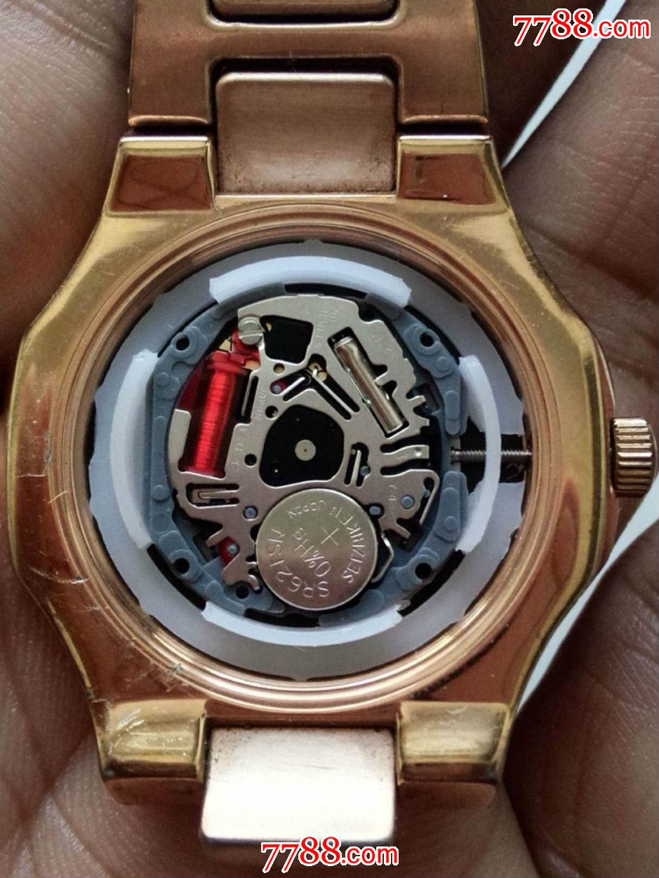 镀金电子手表一块