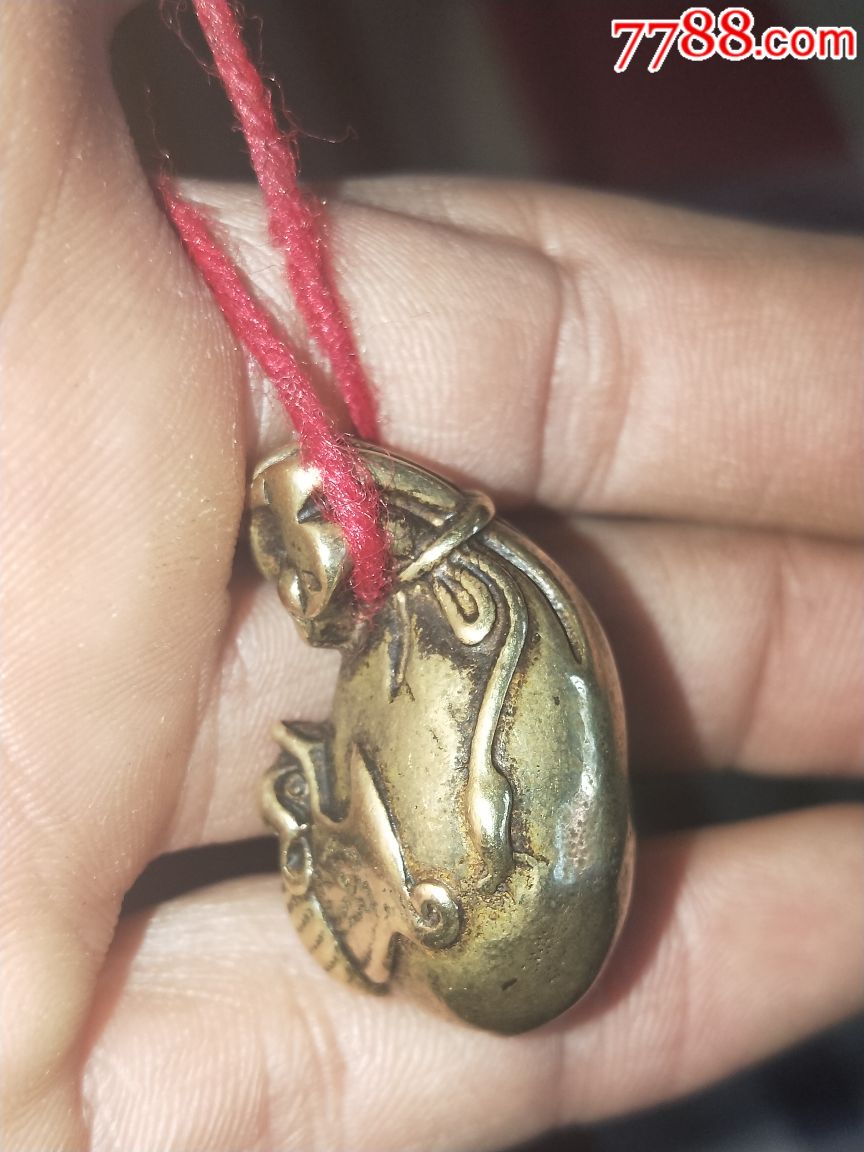 下乡收的老铜挂件