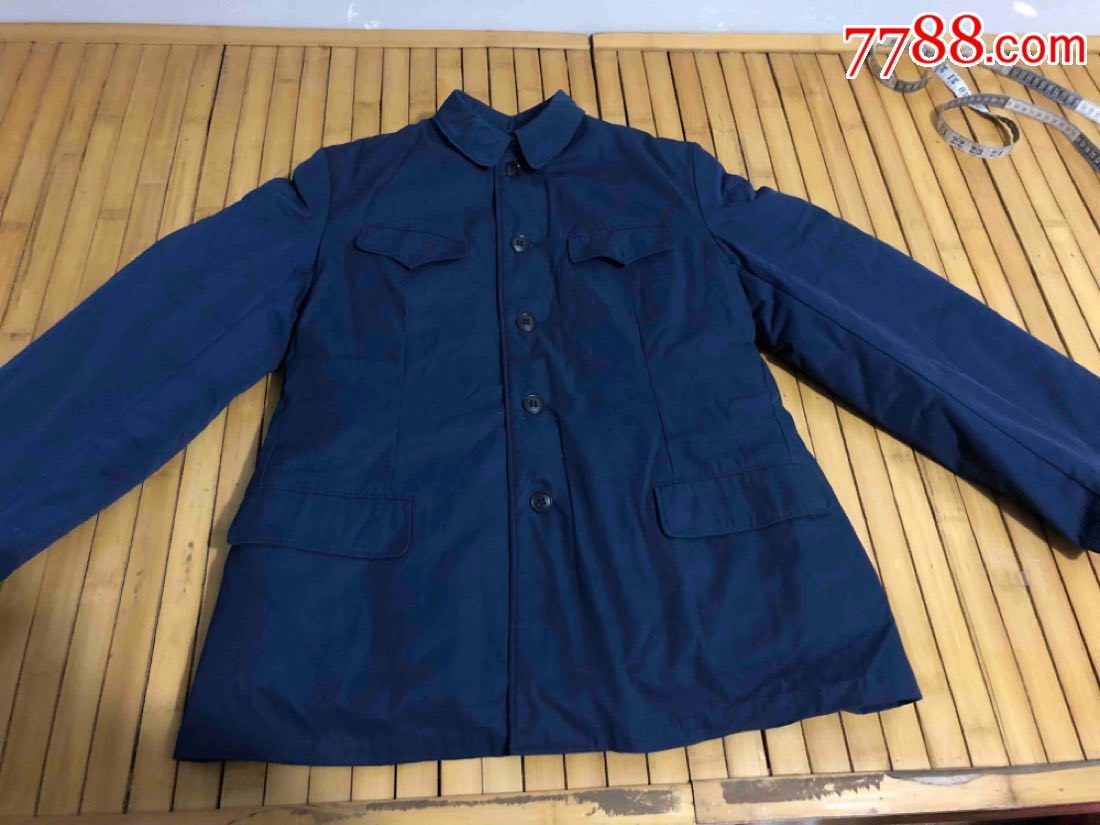 迪卡中山装棉袄小号