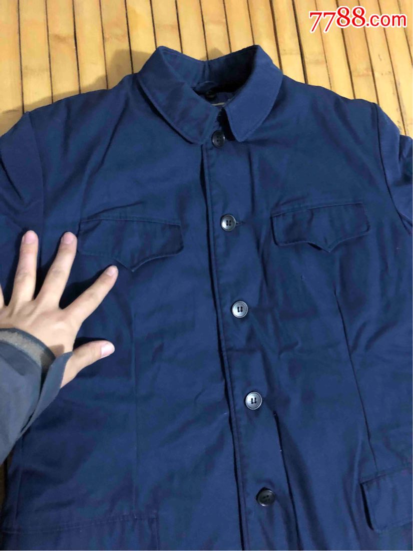 迪卡中山装棉袄小号